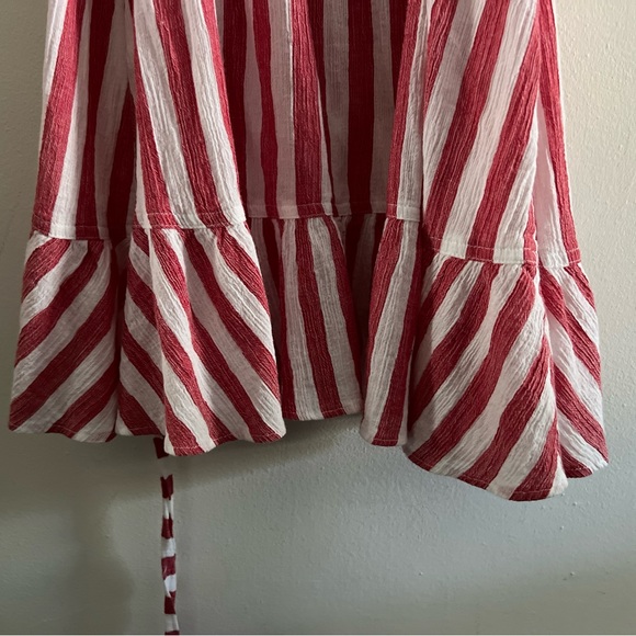 J Crew Striped Tie-Wrap Dress - Picture 12 of 16